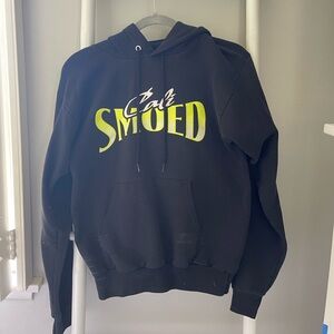 Cali SMOED black hoodie sweatshirt size small/medium